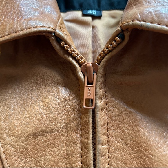 Wilsons vintage real Leather Jacket - Picture 5 of 10